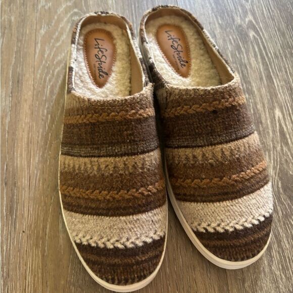 LifeStride Nomad Casual Mule Slip-9n Shoes 9.5W - Picture 1 of 7